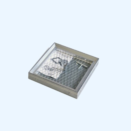 Барьер 2 30х30 Алюминиевый напольный люк со съемной крышкой